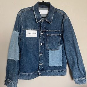 Calvin Klein Patchwork Denim Jacket